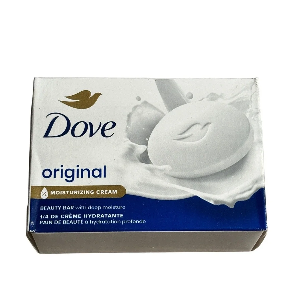 NEW IN BOX Dove Original Beauty Bar White Moisturizing Cream Soap 3.75oz 106g